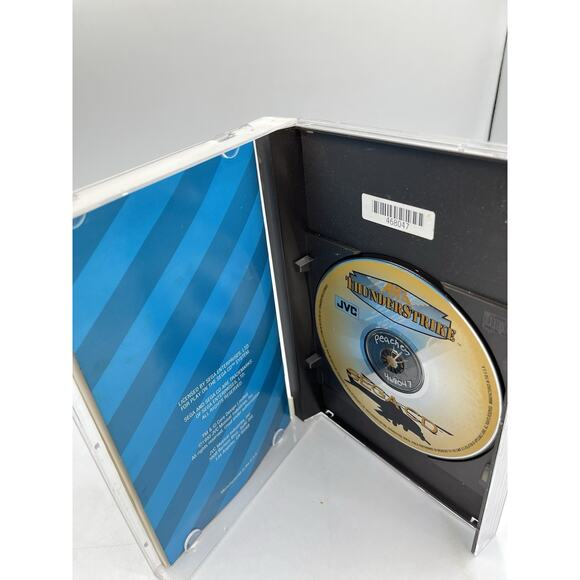 AH-3 ThunderStrike - Sega CD (1993) Complete w/Case & Manual w/Reg Card ~ Tested - Picture 3 of 6